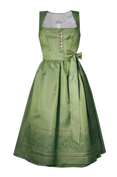 Dirndl midi 69cm Haderloh grün Hannah Collection