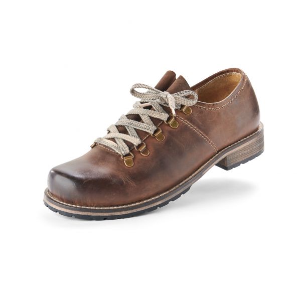 Haferlschuhe Heini Rustik cognac braun Maddox
