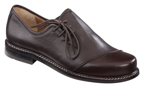 Trachtenschuhe Haferlschuhe Pongau braun Leder Bergheimer