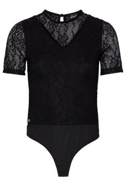 Trachtenbody Hallveig schwarz Hangowear