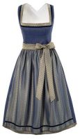 B-Ware / 2. Wahl - Dirndl midi 64cm Bad Endorf blau gold Hannah Collection B-Ware / 2. Wahl - Dirndl midi 64cm Bad Endorf blau gold Hannah Collection