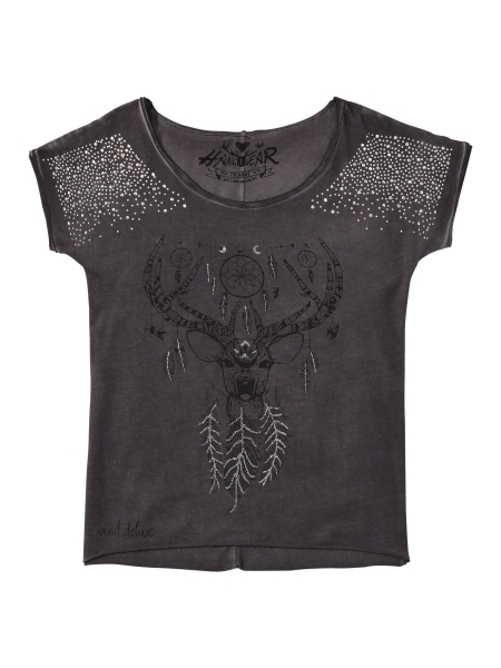 B-Ware / 2. Wahl - Trachtenshirt Ronja grau Hangowear