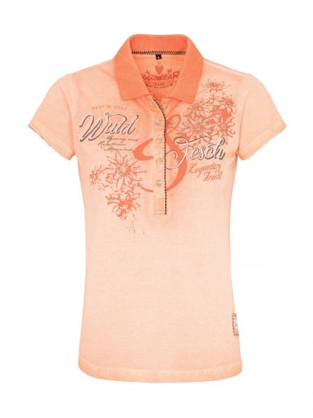 B-Ware / 2. Wahl - Trachtenshirt Damen Elena koralle Hangowear