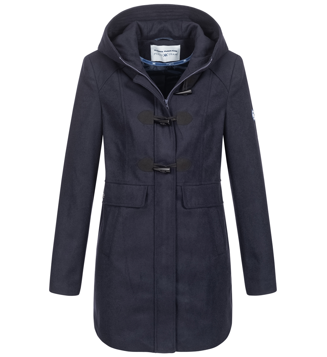 Damen Wintermantel Dufflecoat Kurzmantel marine blau Polo Team Tom Tailor |  Damen Wintermantel Dufflecoat Kurzmantel marine blau Polo Team Tom Tailor |  Winterjacken | Damen | Trachtenoutlet24