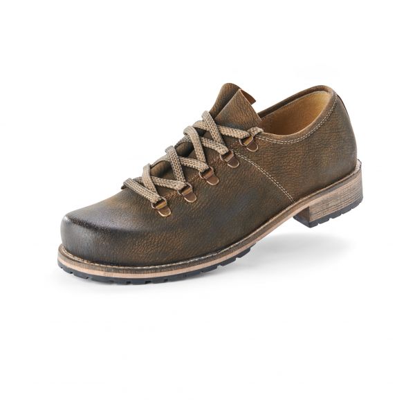 Haferlschuhe Heini Rustik mocca braun Maddox