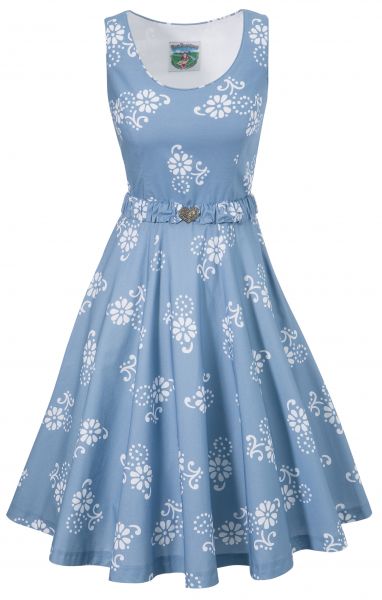 Trachtenkleid 60 cm Katja hellblau Turi Landhaus