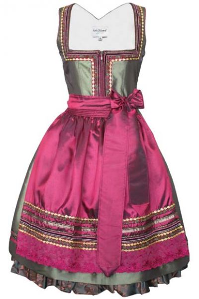 Dirndl midi Pozzuoli grün Krüger Feelings