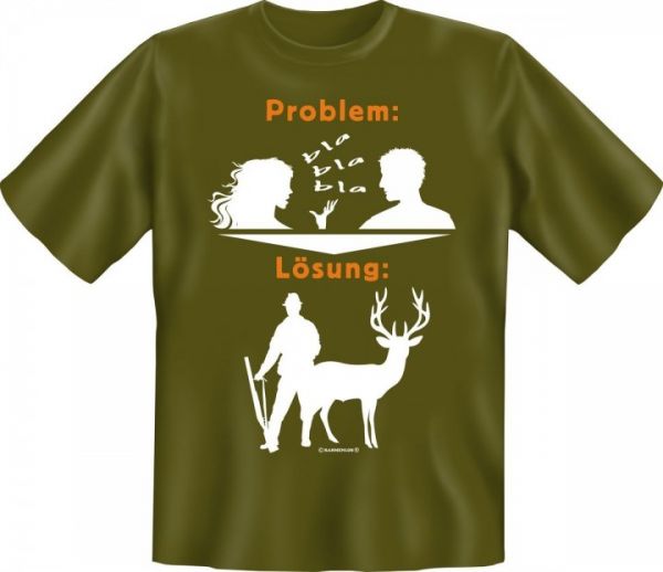 Trachtenshirt Problem - Lösung grün