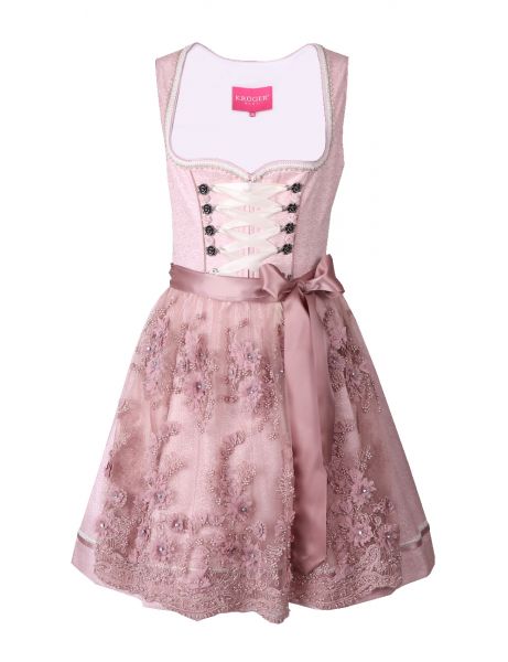 B-Ware / 2. Wahl - Dirndl midi 60 cm Princesa rosa Krüger MADL