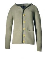 B-Ware / 2. Wahl - Strickjacke Rohbogen anthrazit mit Kapuze B-Ware / 2. Wahl - Strickjacke Rohbogen anthrazit mit Kapuze