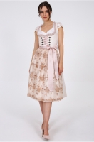 Dirndl midi 70 cm Vincenca apricot Krüger