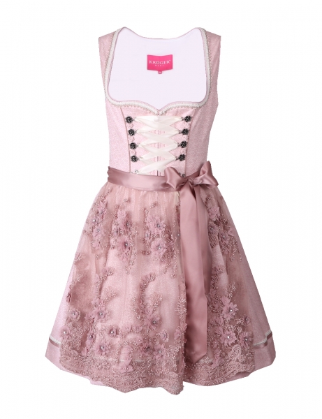 Dirndl mini 50cm Princesa rosa Krüger MADL by Caroline Einhoff