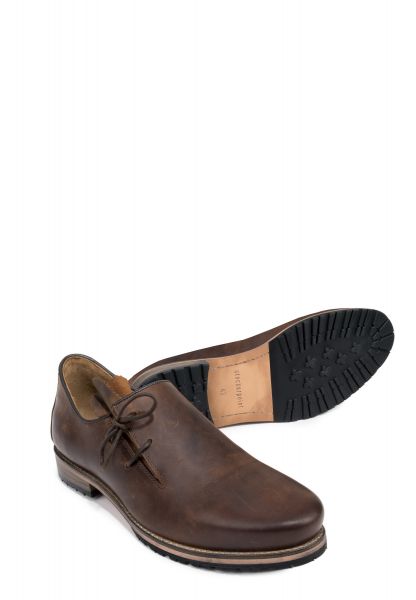 B-Ware / 2. Wahl Haferlschuhe Trachtenschuhe Holmes muskat gewachst Stockerpoint