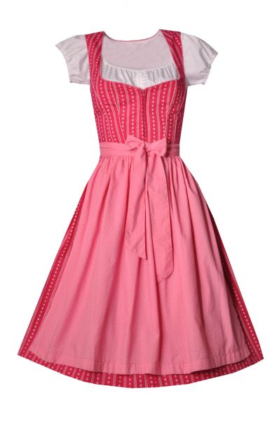 B-Ware / 2. Wahl - Dirndl Set 3-tlg. Brandloh pink rosa