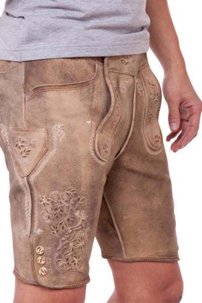 Lederhose kurz Klaus antic sand Marjo