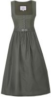 Dirndl midi 70 cm Medlingen olive grün dunkelgrün Marjo 