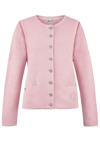 B-Ware / 2. Wahl - Trachten Strickjacke Malou rose Stockerpoint
