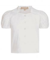 Dirndlbluse Kinderbluse Csilla ecru beige Krüger Kids