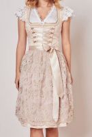 B-Ware / 2. Wahl - Dirndl midi 60cm Lari beige gelb gold mit Schürze Krüger B-Ware / 2. Wahl - Dirndl midi 60cm Lari beige gelb gold mit Schürze Krüger
