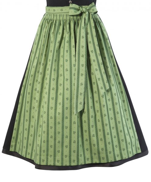 Dirndlschürze midi 70 cm grün Trachten Deiser