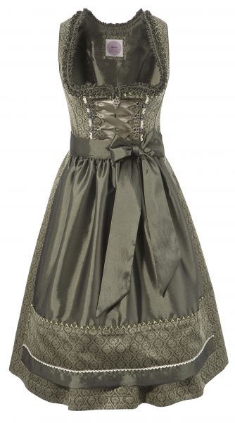 Dirndl mini 58cm Midiala dunkelgrün Marjo