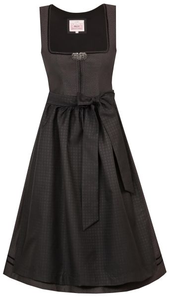 Dirndl midi 70 cm Friesenried schwarz Marjo