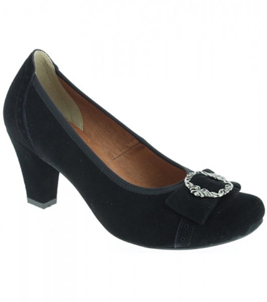 Pumps Fabiana schwarz Leder Hirschkogel