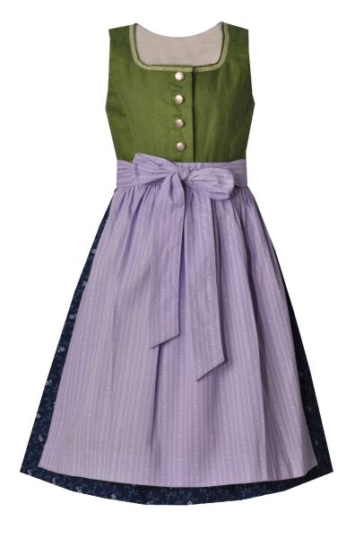 Kinderdirndl Dötschenmühle grün blau lila Set 2-tlg. Hannah Collection