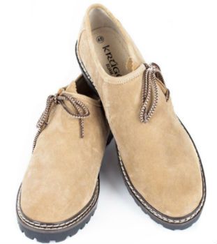 Haferlschuhe Trachtenschuhe hellbraun Krüger