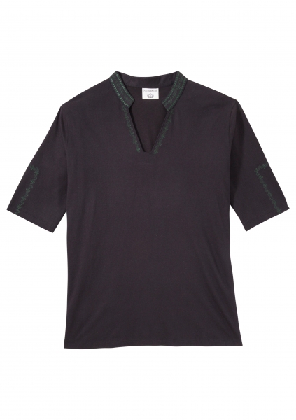 Trachten T-Shirt Tauberscheckenbach schwarz Mondkini