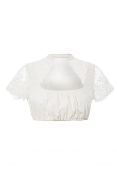 Dirndlbluse Frauenrain creme Naber Collections