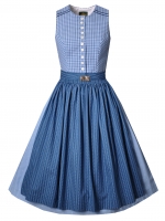 Dirndl midi 70 cm Malersee blau Metallschließe Hammerschmid Dirndl midi 70 cm Malersee blau Metallschließe Hammerschmid