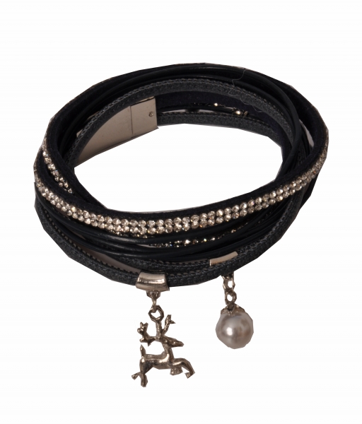 Trachten Armband Nittenau dunkelblau