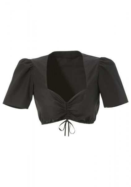Dirndlbluse Uttigkofen schwarz Love Nature