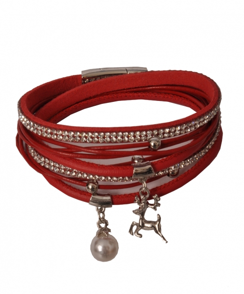 Trachten Armband Nittenau rot