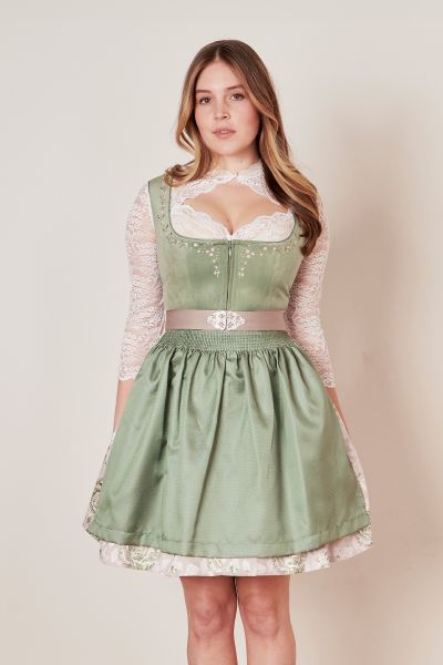 Dirndl mini 50 cm Neelia grün Krüger Madl