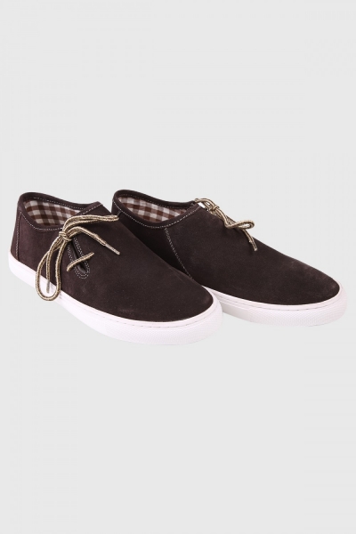 Haferl-Sneaker Trachtenschuhe braun Leder Krüger