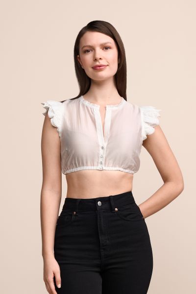 Dirndlbluse ecru Eve Krüger Madl