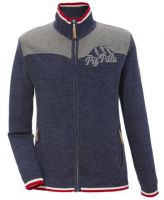 Strickjacke Trachtenjacke Taufkirchen blau Piz Palü Strickjacke Trachtenjacke Taufkirchen blau Piz Palü