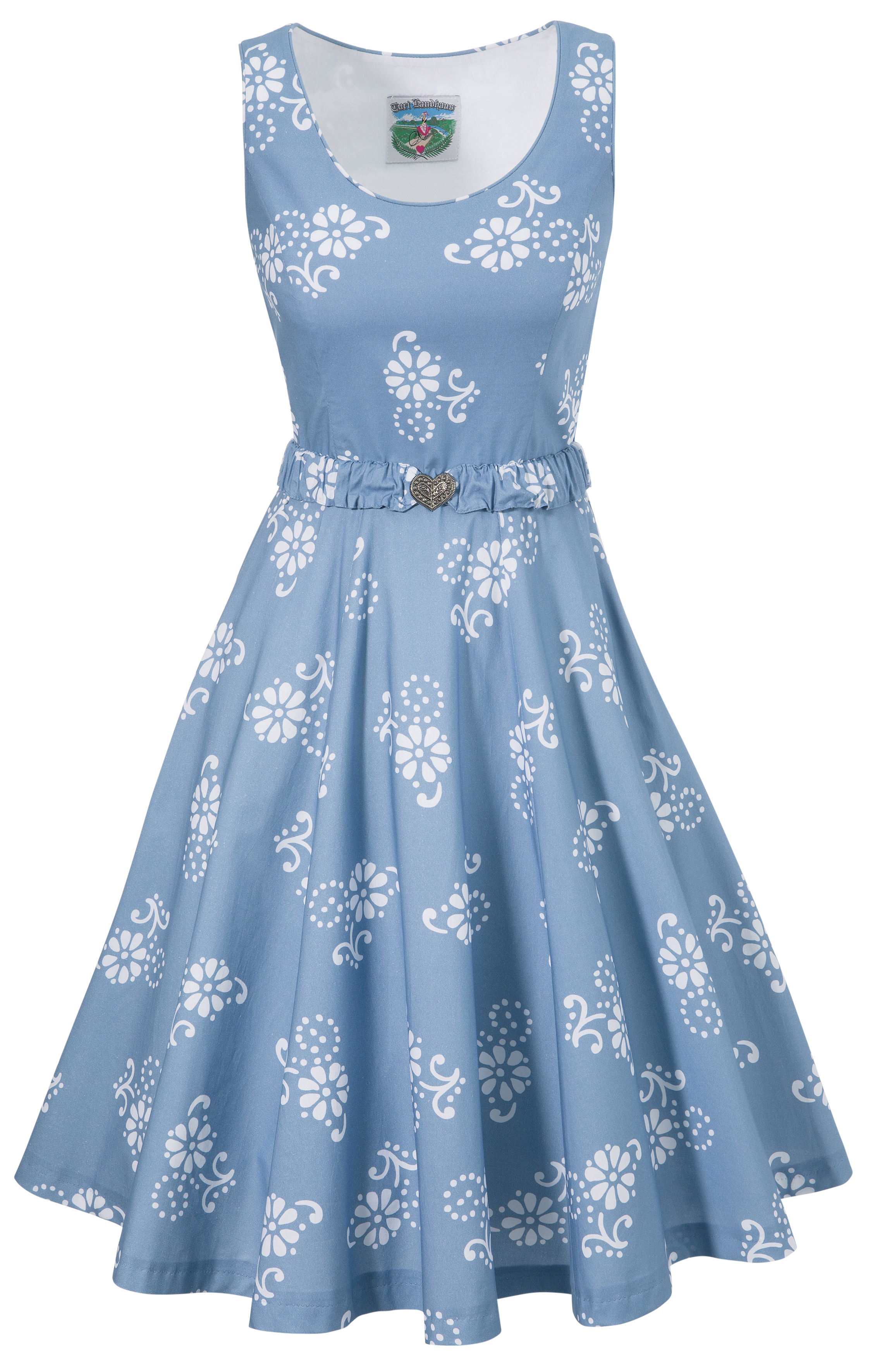 Trachtenkleid 60 cm Katja hellblau Turi Landhaus | Trachtenkleid 60 cm  Katja hellblau Turi Landhaus | Dirndl midi von 60 – 70 cm | Damen |  Trachtenoutlet24