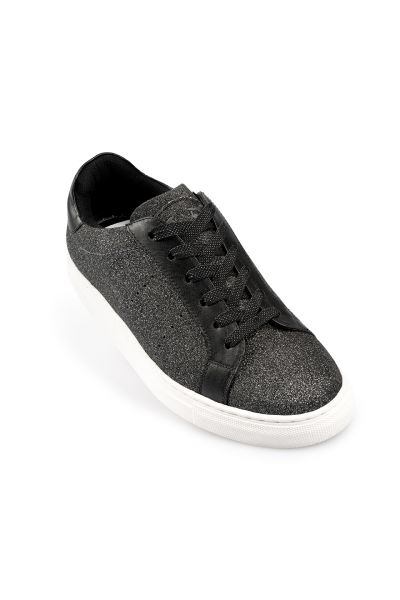 Trachten Sneaker Patrizia schwarz Glitter Maddox